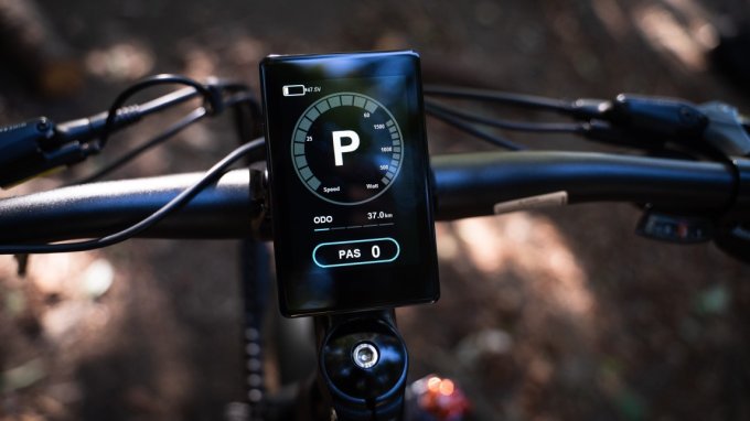 Dodatki do e-roweru wyświetlacz LCD